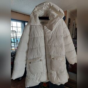 White Puffer Jacket